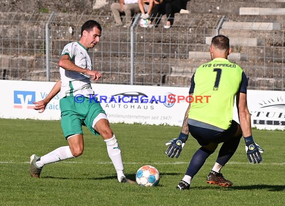 Saison 22/23 Verbandsliga Baden Eröffnungsspiel VfB Eppingen vs FC Zuzenhausen (© Siegfried Lörz)