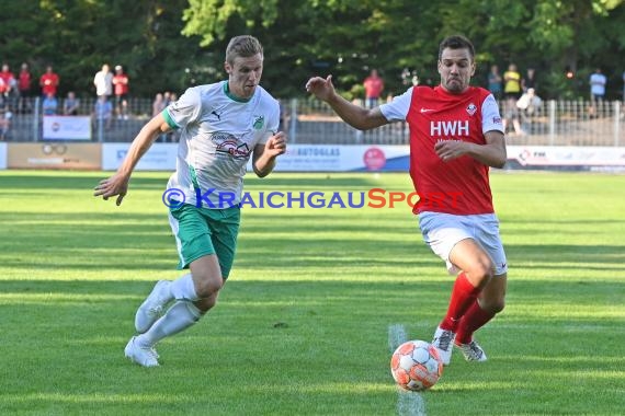 Saison 22/23 Verbandsliga Baden Eröffnungsspiel VfB Eppingen vs FC Zuzenhausen (© Siegfried Lörz)