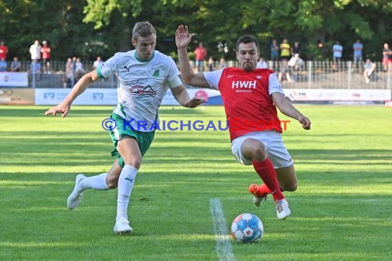 Saison 22/23 Verbandsliga Baden Eröffnungsspiel VfB Eppingen vs FC Zuzenhausen (© Siegfried Lörz)