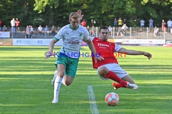 Saison 22/23 Verbandsliga Baden Eröffnungsspiel VfB Eppingen vs FC Zuzenhausen (© Siegfried Lörz)