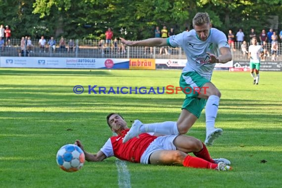 Saison 22/23 Verbandsliga Baden Eröffnungsspiel VfB Eppingen vs FC Zuzenhausen (© Siegfried Lörz)