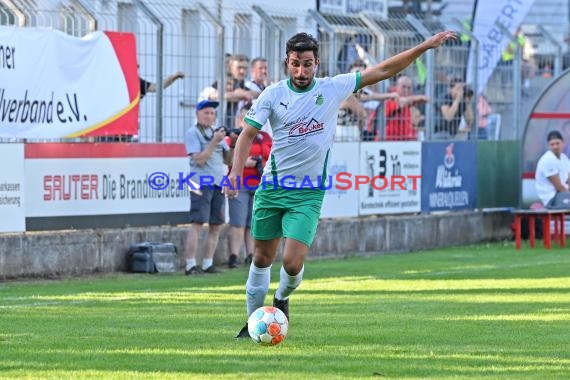 Saison 22/23 Verbandsliga Baden Eröffnungsspiel VfB Eppingen vs FC Zuzenhausen (© Siegfried Lörz)