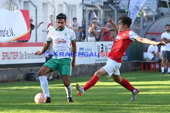 Saison 22/23 Verbandsliga Baden Eröffnungsspiel VfB Eppingen vs FC Zuzenhausen (© Siegfried Lörz)