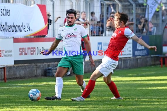 Saison 22/23 Verbandsliga Baden Eröffnungsspiel VfB Eppingen vs FC Zuzenhausen (© Siegfried Lörz)