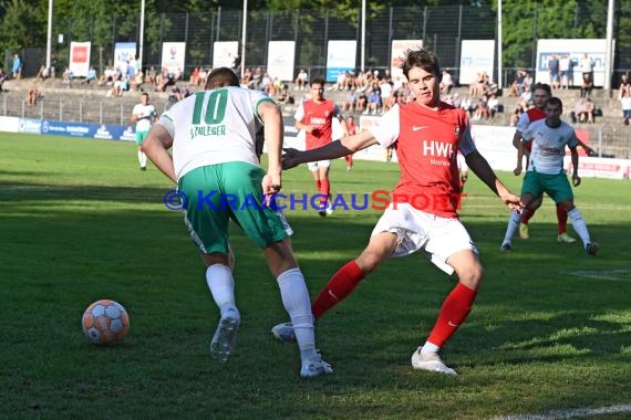 Saison 22/23 Verbandsliga Baden Eröffnungsspiel VfB Eppingen vs FC Zuzenhausen (© Siegfried Lörz)