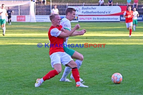 Saison 22/23 Verbandsliga Baden Eröffnungsspiel VfB Eppingen vs FC Zuzenhausen (© Siegfried Lörz)