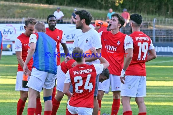 Saison 22/23 Verbandsliga Baden Eröffnungsspiel VfB Eppingen vs FC Zuzenhausen (© Siegfried Lörz)