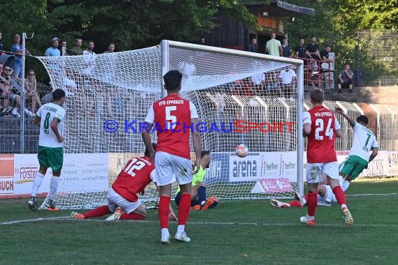 Saison 22/23 Verbandsliga Baden Eröffnungsspiel VfB Eppingen vs FC Zuzenhausen (© Siegfried Lörz)