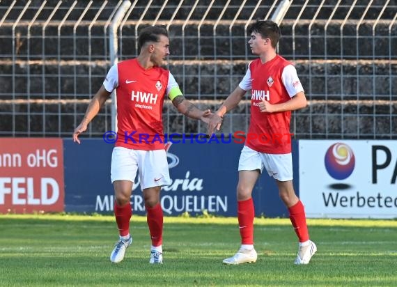 Saison 22/23 Verbandsliga Baden Eröffnungsspiel VfB Eppingen vs FC Zuzenhausen (© Siegfried Lörz)