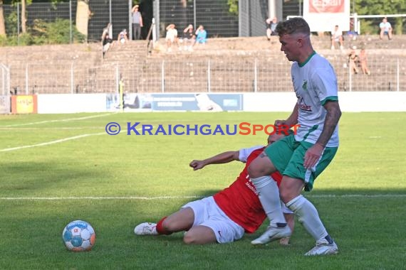 Saison 22/23 Verbandsliga Baden Eröffnungsspiel VfB Eppingen vs FC Zuzenhausen (© Siegfried Lörz)