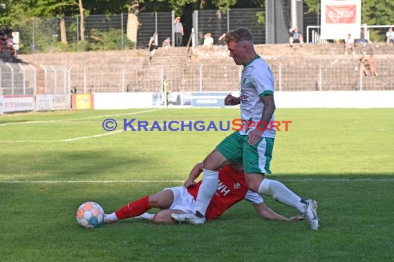 Saison 22/23 Verbandsliga Baden Eröffnungsspiel VfB Eppingen vs FC Zuzenhausen (© Siegfried Lörz)