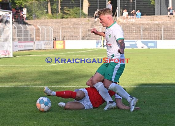 Saison 22/23 Verbandsliga Baden Eröffnungsspiel VfB Eppingen vs FC Zuzenhausen (© Siegfried Lörz)