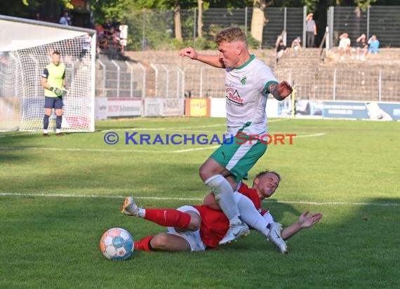 Saison 22/23 Verbandsliga Baden Eröffnungsspiel VfB Eppingen vs FC Zuzenhausen (© Siegfried Lörz)