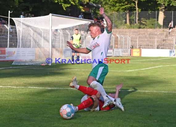 Saison 22/23 Verbandsliga Baden Eröffnungsspiel VfB Eppingen vs FC Zuzenhausen (© Siegfried Lörz)