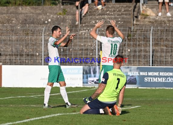 Saison 22/23 Verbandsliga Baden Eröffnungsspiel VfB Eppingen vs FC Zuzenhausen (© Siegfried Lörz)