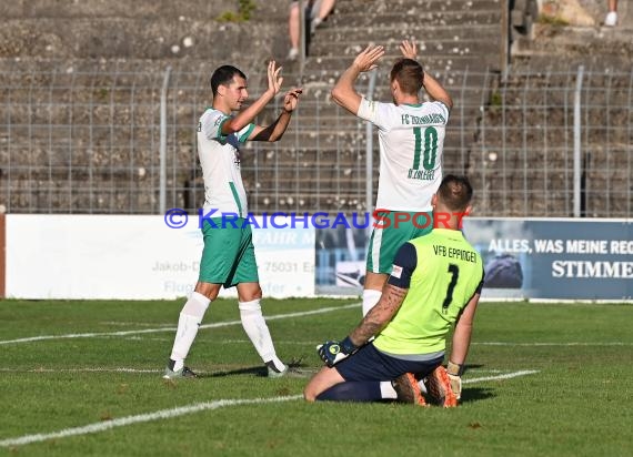 Saison 22/23 Verbandsliga Baden Eröffnungsspiel VfB Eppingen vs FC Zuzenhausen (© Siegfried Lörz)