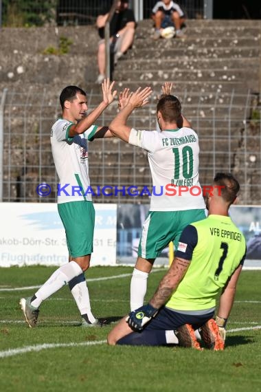 Saison 22/23 Verbandsliga Baden Eröffnungsspiel VfB Eppingen vs FC Zuzenhausen (© Siegfried Lörz)