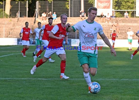 Saison 22/23 Verbandsliga Baden Eröffnungsspiel VfB Eppingen vs FC Zuzenhausen (© Siegfried Lörz)