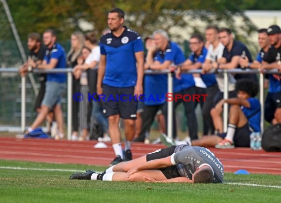 Saison 22/23 Kreisliga Sinsheim Eröffnungsspiel VfB Epfenbach vs SV Adelshofen (© Siegfried Lörz)