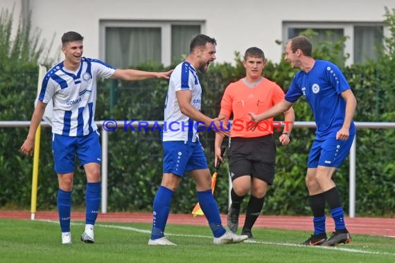 Saison 22/23 Kreisliga Sinsheim Eröffnungsspiel VfB Epfenbach vs SV Adelshofen (© Siegfried Lörz)