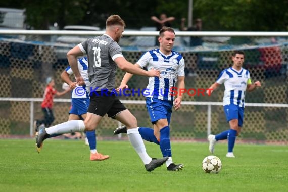 Saison 22/23 Kreisliga Sinsheim Eröffnungsspiel VfB Epfenbach vs SV Adelshofen (© Siegfried Lörz)