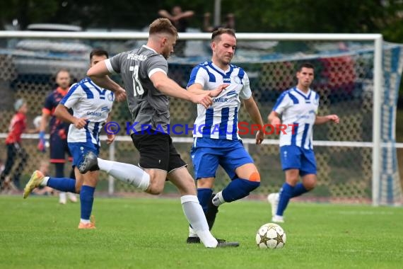 Saison 22/23 Kreisliga Sinsheim Eröffnungsspiel VfB Epfenbach vs SV Adelshofen (© Siegfried Lörz)