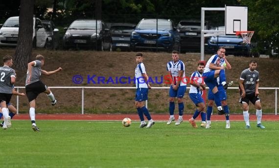 Saison 22/23 Kreisliga Sinsheim Eröffnungsspiel VfB Epfenbach vs SV Adelshofen (© Siegfried Lörz)