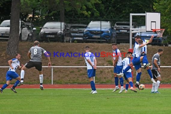 Saison 22/23 Kreisliga Sinsheim Eröffnungsspiel VfB Epfenbach vs SV Adelshofen (© Siegfried Lörz)