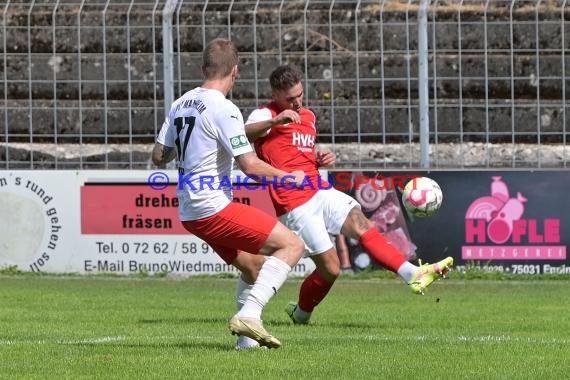 Saison 22/23 Verbandsliga Baden VfB Eppingen vs VfR Mannheim (© Siegfried Lörz)