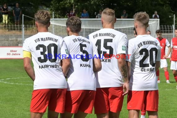 Saison 22/23 Verbandsliga Baden VfB Eppingen vs VfR Mannheim (© Siegfried Lörz)