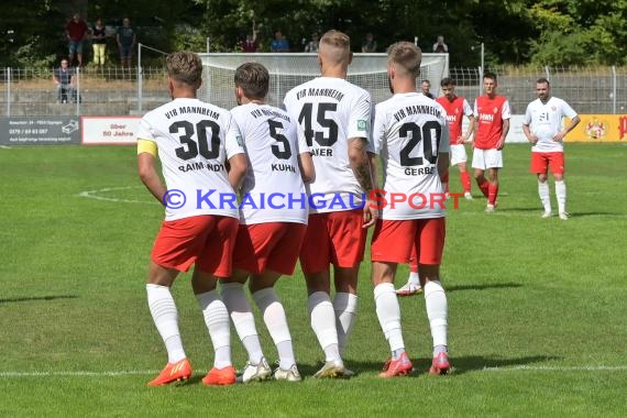 Saison 22/23 Verbandsliga Baden VfB Eppingen vs VfR Mannheim (© Siegfried Lörz)