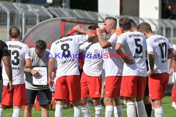 Saison 22/23 Verbandsliga Baden VfB Eppingen vs VfR Mannheim (© Siegfried Lörz)