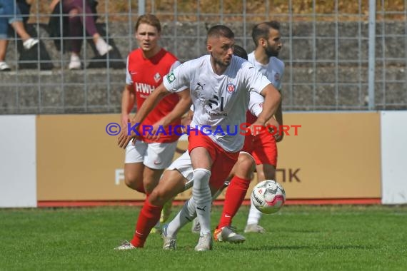 Saison 22/23 Verbandsliga Baden VfB Eppingen vs VfR Mannheim (© Siegfried Lörz)