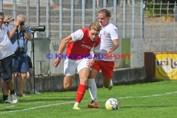 Saison 22/23 Verbandsliga Baden VfB Eppingen vs VfR Mannheim (© Siegfried Lörz)