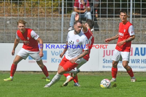 Saison 22/23 Verbandsliga Baden VfB Eppingen vs VfR Mannheim (© Siegfried Lörz)