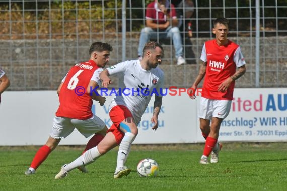 Saison 22/23 Verbandsliga Baden VfB Eppingen vs VfR Mannheim (© Siegfried Lörz)