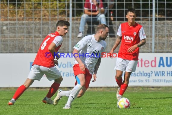 Saison 22/23 Verbandsliga Baden VfB Eppingen vs VfR Mannheim (© Siegfried Lörz)