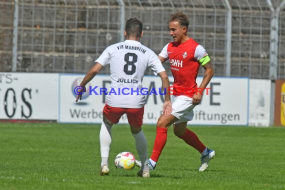 Saison 22/23 Verbandsliga Baden VfB Eppingen vs VfR Mannheim (© Siegfried Lörz)