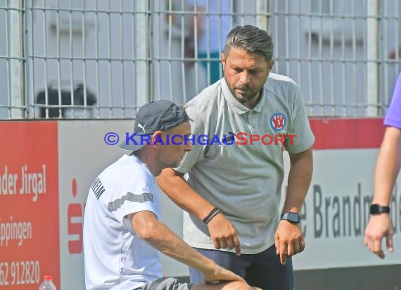 Saison 22/23 Verbandsliga Baden VfB Eppingen vs VfR Mannheim (© Siegfried Lörz)