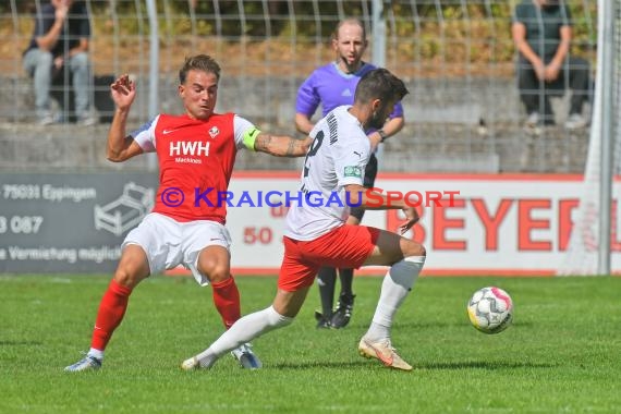 Saison 22/23 Verbandsliga Baden VfB Eppingen vs VfR Mannheim (© Siegfried Lörz)