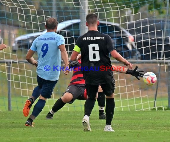 Saison 22/23 Kreisliga Sinsheim SV Adelshofen vs FC Rohrbach a.G (© Siegfried Lörz)