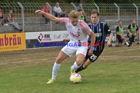 Saison 22/23 Verbandsliga Baden VfB Eppingen vs SV Waldhof Mannheim 2  (© Siegfried Lörz)