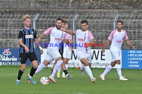 Saison 22/23 Verbandsliga Baden VfB Eppingen vs SV Waldhof Mannheim 2  (© Siegfried Lörz)