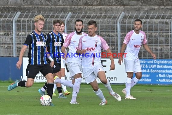 Saison 22/23 Verbandsliga Baden VfB Eppingen vs SV Waldhof Mannheim 2  (© Siegfried Lörz)