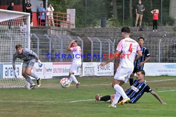 Saison 22/23 Verbandsliga Baden VfB Eppingen vs SV Waldhof Mannheim 2  (© Siegfried Lörz)