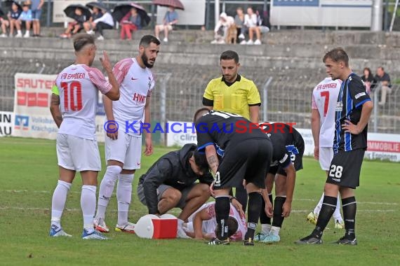 Saison 22/23 Verbandsliga Baden VfB Eppingen vs SV Waldhof Mannheim 2  (© Siegfried Lörz)