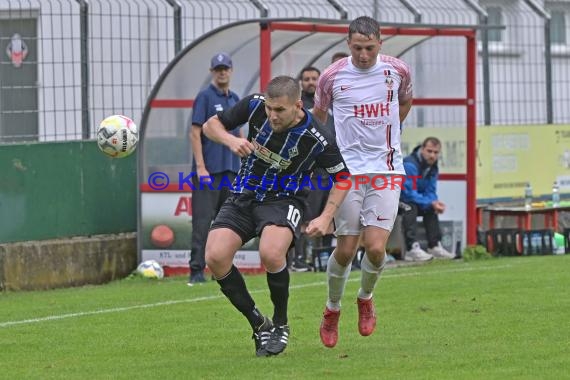 Saison 22/23 Verbandsliga Baden VfB Eppingen vs SV Waldhof Mannheim 2  (© Siegfried Lörz)