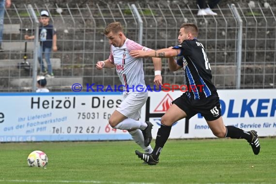 Saison 22/23 Verbandsliga Baden VfB Eppingen vs SV Waldhof Mannheim 2  (© Siegfried Lörz)