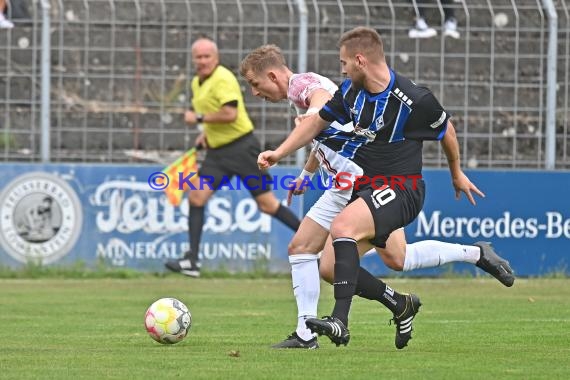 Saison 22/23 Verbandsliga Baden VfB Eppingen vs SV Waldhof Mannheim 2  (© Siegfried Lörz)