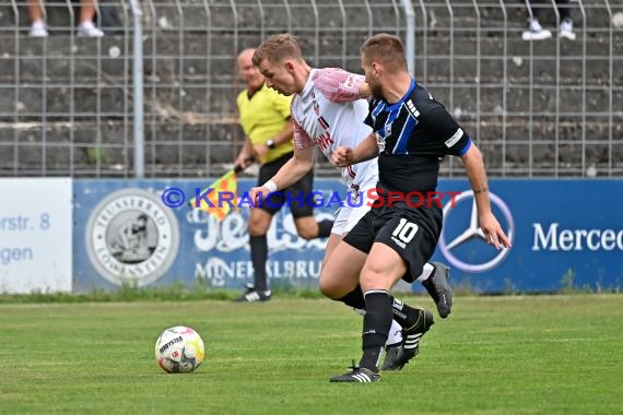 Saison 22/23 Verbandsliga Baden VfB Eppingen vs SV Waldhof Mannheim 2  (© Siegfried Lörz)